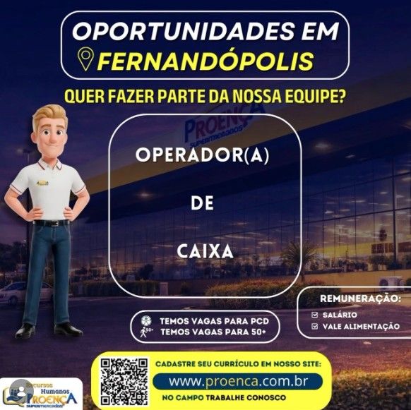OPERADOR(A) DE CAIXA
